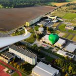 Heißluftballon am Flugplatz Kamenz